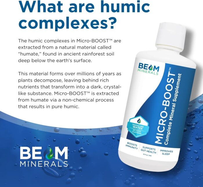Micro-Boost Humic Mineral Blend | Plant-Based Multi Minerals Supplement & Electrolytes Liquid (Micro-Boost) - Image 4
