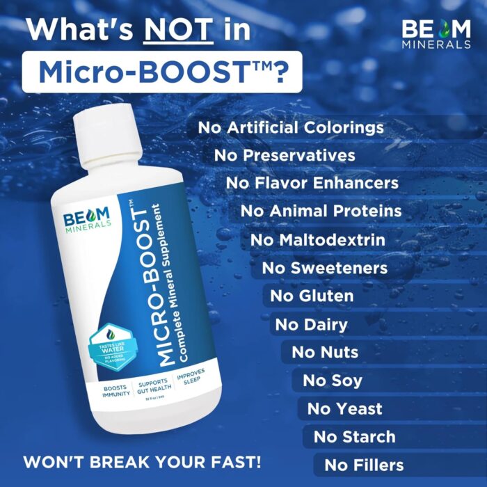 Micro-Boost Humic Mineral Blend | Plant-Based Multi Minerals Supplement & Electrolytes Liquid (Micro-Boost) - Image 5