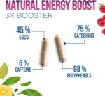 Green Tea Extract Pills - 98% Standardized EGCG 1300mg 3X Strength for Natural Energy - Supports Heart & Antioxidant Health Herbal & Immune Support Supplement Polyphenols & Catechins - 60 Capsules - Image 4