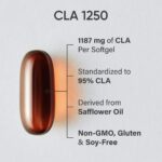 Sports Research CLA - 1250mg with Active Conjugated Linoleic Acid for Men and Women | Non-GMO, Soy & Gluten Free - 95% (90 Softgels) - Image 3