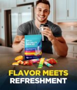 Sugar Free Electrolytes Powder with Natural Flavors, 3X Rapid Hydration Packets with 10 Electrolyte & Vitamins, Liquid Daily IV, Non-GMO, Gluten-Free, Keto, Vegan, 16 Sticks - Image 4