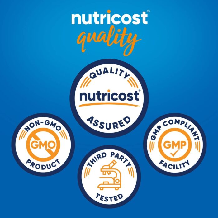 Nutricost Energy Drink Powder (Grape) (60 Servings) - Pre Workout Supplement with Natural Flavors - Non-GMO, Gluten-Free - Image 4