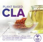 CLA Supplement, Conjugated Linoleic Acid 1560mg - Extra Strength CLA Supplement Pills - Support Body Composition, Lean Muscle Tone, & Energy - Safflower Capsules, Gluten Free, Non-GMO - 60 Softgels - Image 4