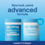Vital Proteins Collagen Peptides Powder Advanced with Hyaluronic Acid & Vitamin C, Collagen Supplements, Unflavored, 13 Servings - Image 3