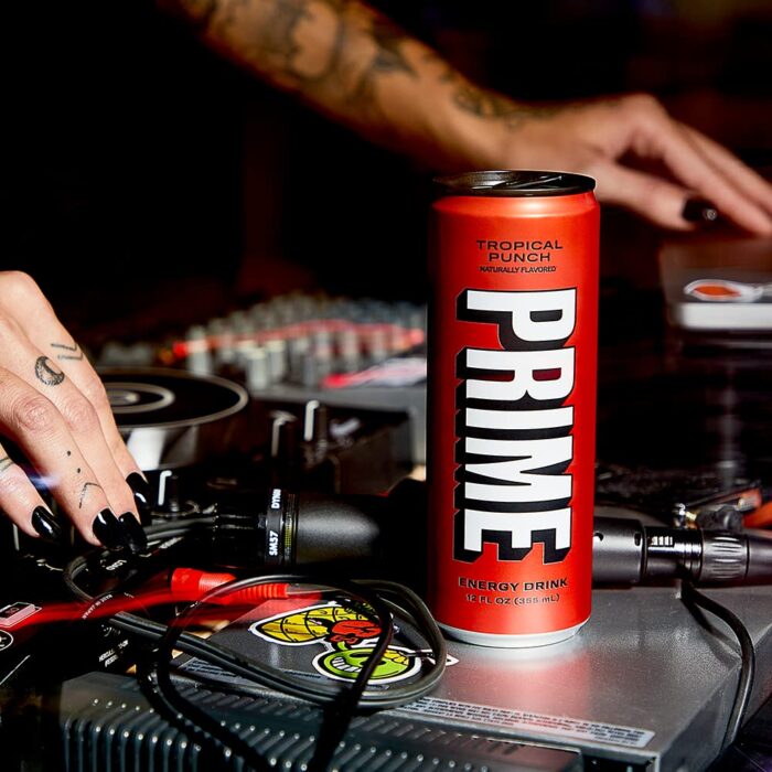 PRIME Energy TROPICAL PUNCH | Zero Sugar Energy Drink | Preworkout Energy | 200mg Caffeine with 355mg of Electrolytes and Coconut Water for Hydration| Vegan | Gluten Free |12 Fluid Ounce | 24 Pack - Image 6