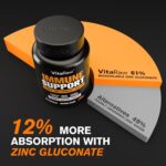 Immune Support Vitamins - Elderberry with Zinc, Vitamin C, and Garlic for Adults - Sambucus Black Elderberry Capsules & Echinacea Immunity Renewal Complex - Powerful Vegan 10 in 1 Immune Defense - Image 4