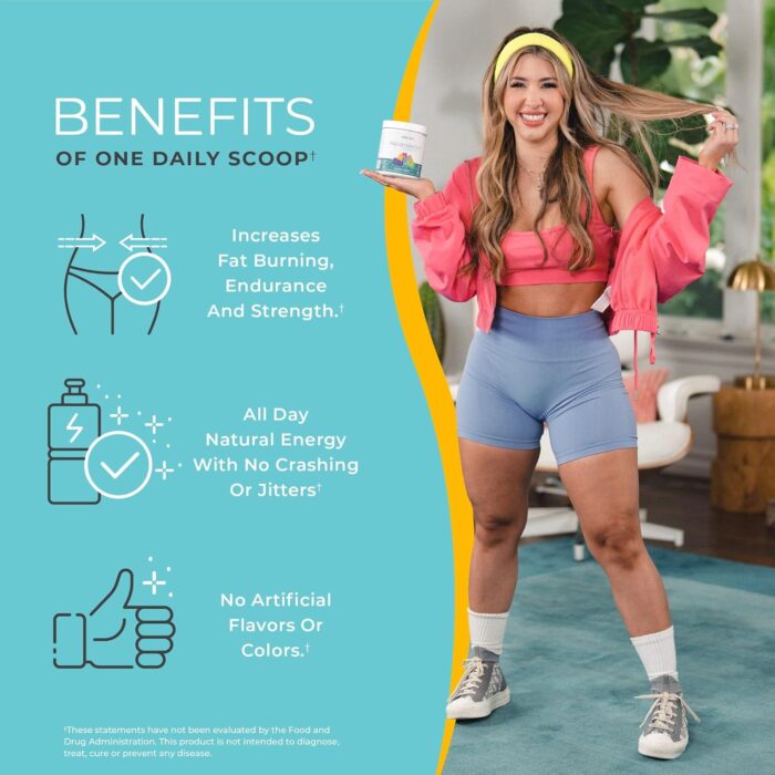 One Sol Pre-Workout for Women, Enhanced Pump & Focus, No Jitters Or Crash, Natural Ingredients, 100% Vegan, Gluten Free & Soy Free, (Gummy Bear) - Image 4