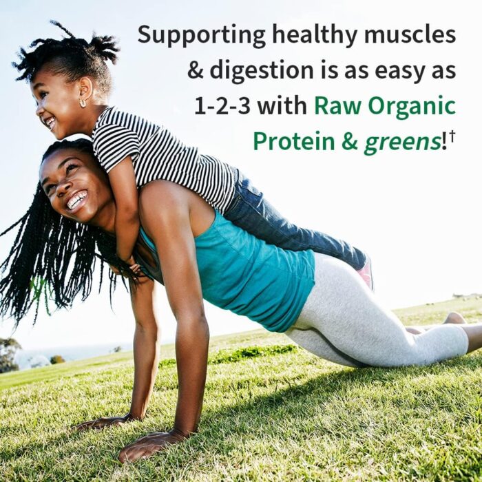 Garden of Life Raw Organic Protein & Greens - Vanilla - Vegan Protein Powder for Women and Men, Plant Protein, Pea Protein, Greens & Probiotics - Dairy Free, Gluten Free Low Carb Shake, 20 Servings - Image 3