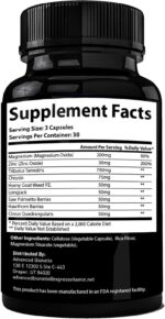 Testosterone Booster Male Enhancement. #1 Recommended by Men Over the Age of 40* Increase Desire, Energy, Lean Muscle. Melt Away Fat with Zinc, Tribulus, Tongkat Ali, Horny Goat Weed & More - Image 7