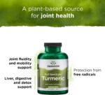 Swanson Turmeric Antioxidant, Joint Health, Cardiovascular, Liver Detox, Mood and Memory Support Supplement Curcuma Longa (Rhizome) 720 mg, 240 Capsules, 120 Servings, 1.44 Grams per Serving - Image 5
