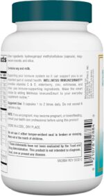 Source Naturals Wellness ImmuneSmart - for Core Daily Immune Support*, with Vitamins A, C, and D, Zinc, Elderberry, Echinacea, Andrographis, Turkey Tail and Garlic - 90 Capsules - Image 4
