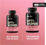 Optimum Nutrition Opti-Women Daily Multivitamin for Women, Immune Support Supplement With Iron, 30 Day Supply, 60 Count, (Packaging May Vary) - Image 4
