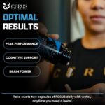 Cerus Performance Focus Nootropic Supplement - Enhances Mental Clarity, Boosts Memory & Cognitive Function, Improves Alertness - Ideal for Athletes & Fitness Enthusiasts - 60 Capsules - Image 7