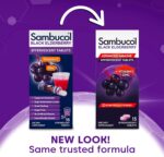 Sambucol Black Elderberry Effervescent Tablets - Elderberry with Zinc and Vitamin C for Adults, Elderberry Dissolving Tablets, Berries - 15 Count - Image 3