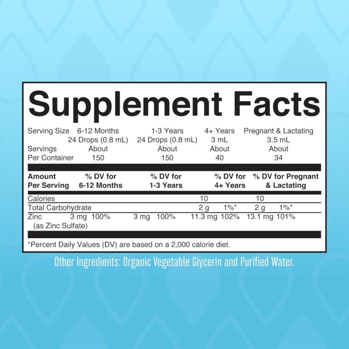 MaryRuth Organics Zinc Supplements for Immune Support | Ionic Zinc for Kids & Adults | Liquid Zinc Supplement | 40 Day Supply | Skin Care Supplement | Vegan | Gluten Free | Glycerin Based | 4 oz - Image 3
