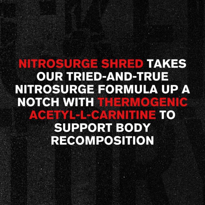 Jacked Factory NITROSURGE Shred Pre Workout Supplement - Energy Booster, Instant Strength Gains, Sharp Focus, Powerful Pumps - Nitric Oxide Booster & PreWorkout Powder - 30Sv, Fruit Punch - Image 5