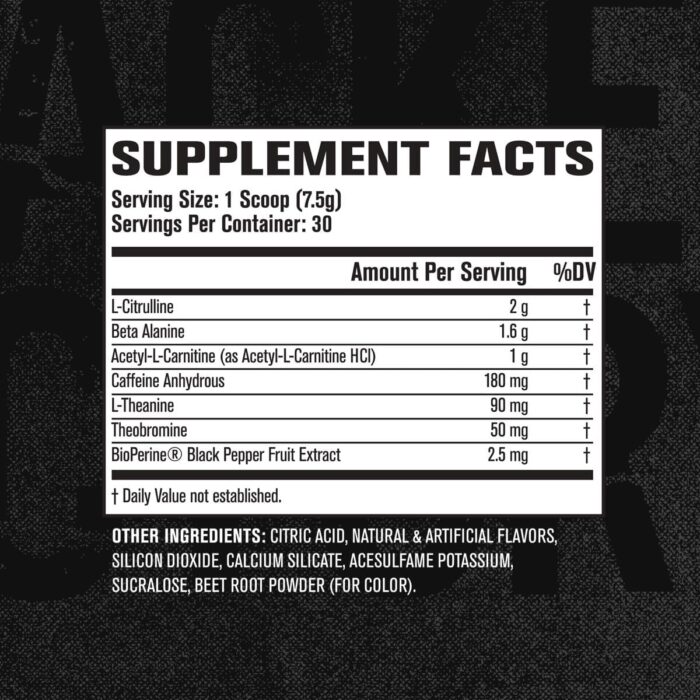 Jacked Factory NITROSURGE Shred Pre Workout Supplement - Energy Booster, Instant Strength Gains, Sharp Focus, Powerful Pumps - Nitric Oxide Booster & PreWorkout Powder - 30Sv, Fruit Punch - Image 10