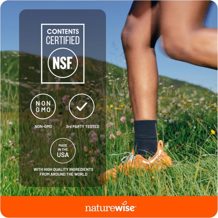 NatureWise Curcumin Turmeric 2250mg - 95% Curcuminoids & BioPerine Black Pepper Extract for Advanced Absorption - Daily Joint and Immune Health Support - Vegan, Non-GMO, 90 Count[30-Day Supply] - Image 7