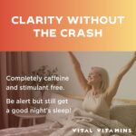 Vital Vitamins Brain Supplements for Memory and Focus – Nootropic Brain Booster with Ginkgo Biloba, Rhodiola, B12 – Caffeine-Free Support for Adults & Seniors – 30-Day Supply, 30 Capsules - Image 4