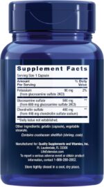 Life Extension Glucosamine/Chondroitin Capsules for Healthy Joints and Cartilage, Non-GMO, Gluten-Free, 90 Capsules - Image 3