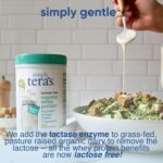 Simply tera's Lactose Free Organic Whey Protein - Unflavored Protein Powder, Plain Tasteless Protein Powder with 21g of Protein Per Serving, Non-GMO, Gluten-Free, rBGH-Free, Kosher, Organic - 12 Oz - Image 4