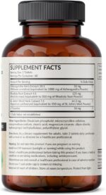 Futurebiotics Chill Pill + Ashwagandha, Rhodiola, St. John’s Wort, & L-Theanine - Non-GMO, 120 Vegetarian Tablets - Image 3