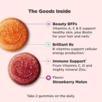 Olly Teen Girl Multi Gummy, Healthy Skin and Immune Support, 15 Essential Vitamins, Biotin, Zinc, Calcium, Chewable Multivitamin, Berry Melon, 35 Day Supply, 70 Count - Image 4