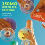 GORGIE Bestsellers Variety, Sugar-Free Natural Energy Drink Sparkling, Healthy Energy Drinks - Green Tea, Biotin, B Vitamins -150mg Caffeine, Vegan, & Low Calorie (Pack of 12) - Image 3
