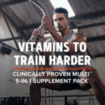 GNC AMP Men’s Extreme Training Vitapak Program, 5 Products in 1, Convenient Vitamin Pack for Performance & Endurance, Adult Multivitamin, Proven Ingredients, Caffeine, Nitric Oxide, 30 Day Supply - Image 3
