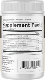 Sacred 7 Mushroom Coffee Booster | Organic Mushroom Supplement Powder – Lions Mane, Reishi, Chaga & More | Adaptogen + Nootropic | 100% Fruiting Bodies | Mix with Coffee,Tea, Smoothies - 60 Servings - Image 3