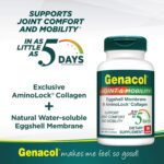 Genacol Collagen & Natural Eggshell Membrane | Achieve Rapid Joint Relief in as Little Than Just 5 Days| Patented hydrolyzed Collagen Joint Support Supplement Joint & Mobility 90 Capsules - Image 4