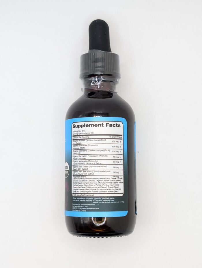 Organic Lymphatic Drainage Supplement | Lymphatic Support Drops | Burdock Root Echinacea Elderberry Dandelion Astragalus Milk Thistle Sea Moss Red Clover Cleanse Marigold Drop by Clean Nutra - Image 8