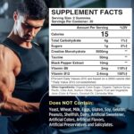 Creatine Monohydrate Gummies for Men & Women Pre Workout Gummies with Taurine, Vitamin B6 & B12 Creatine Monohydrate Chewable for Increase Strength, Energy, Endurance, Muscle, Organic (2 Packs) - Image 3