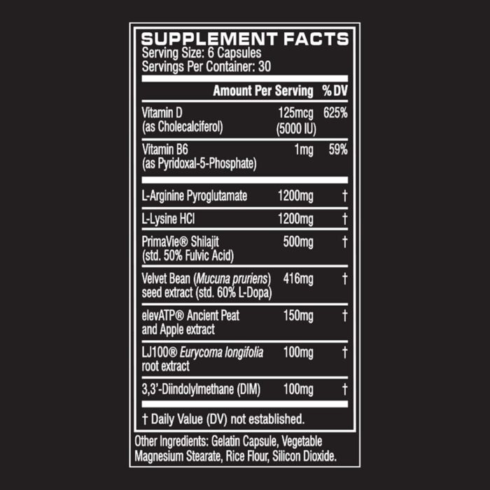 Cellucor P6 Ultimate GH Test Booster for Men, Growth Hormone Support Pills for Protein Synthesis & Fat Metabolism, 180 Capsules - Image 3