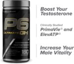 Cellucor P6 Ultimate GH Test Booster for Men, Growth Hormone Support Pills for Protein Synthesis & Fat Metabolism, 180 Capsules - Image 4