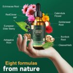 Lymphatic Drainage Drops, Herbal Supplements-Echinacea,Elderberry,Astragalus-Immune Support,Anti Inflammatory,Lymphatic Detoxd&Cleanse - Image 4