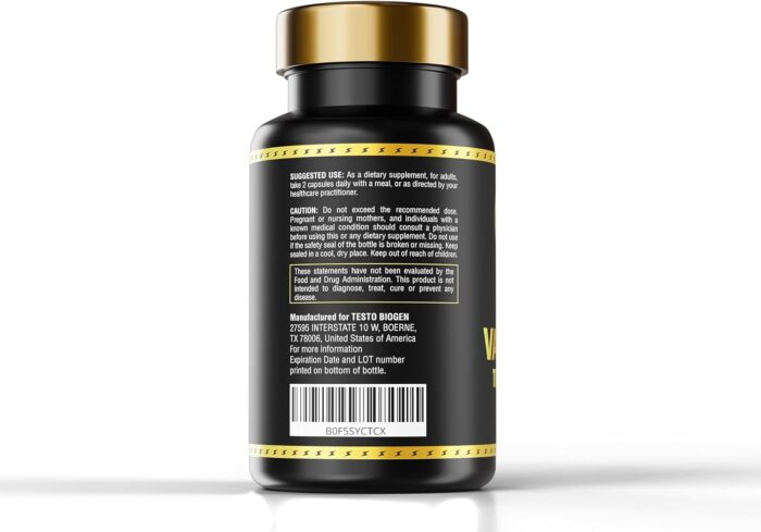 Testosterone Booster Supplement for Men,Masculinity Boost,Epimedium,Tongkat Ali, Horny Goat Weed, Maca Root, Tribulus Terrestris,Muscle Builder+Testo Capsules 60 Count - Image 3