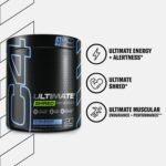 Cellucor C4 Ultimate Shred Pre Workout Powder for Men & Women, Metabolism Supplement with Ginger Root Extract, ICY Blue Razz, 20 Servings (Pack of 1) - Image 4