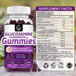 Glucosamine Chondroitin Gummies with MSM & Elderberry Extra Strength - Flexibility Support, Antioxidant Immune Support Supplement for Adults, Men & Women - 60 Chondroitin Gummies (2 Pack) - Image 3