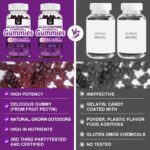 Glucosamine Chondroitin Gummies with MSM & Elderberry Extra Strength - Flexibility Support, Antioxidant Immune Support Supplement for Adults, Men & Women - 60 Chondroitin Gummies (2 Pack) - Image 5