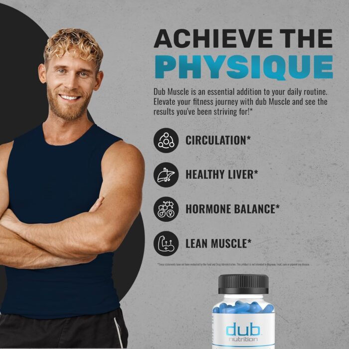 Muscle Supplement - Milk Thistle, Beta Alanine, Acai, Vitamins B6 and C - Supports Recovery, Strength and Wellness - 90 Capsules - Image 5