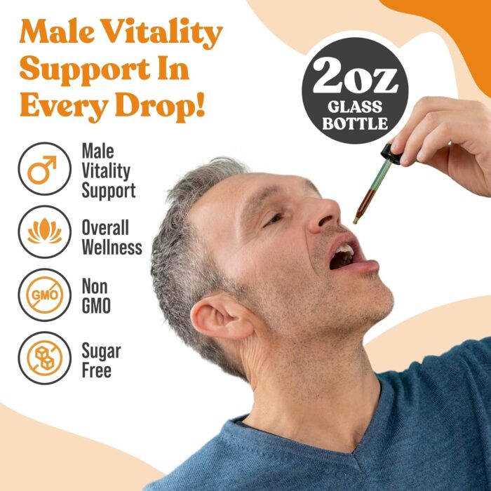 Rejuvica Health Activated Male - Advanced Male Libido Support Tincture - Enhanced Liquid Delivery for Better Absorption - Ashwagandha, Mucuna, Tongkat Ali, Tribulus & More! - Image 6