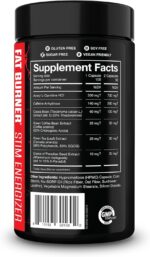 JNX SPORTS The Omen! Thermogenic Fat Burner – Dietary Supplement for Men & Women with L Carnitine | Appetite Suppressant & Metabolism Booster | 100 Capsules - Image 3
