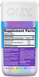 OLLY Combat Cravings, Metabolism & Energy Support Supplement,1000 mcg Chromium, Green Tea, Goji Berry, Ginger - 30 Count - Image 5