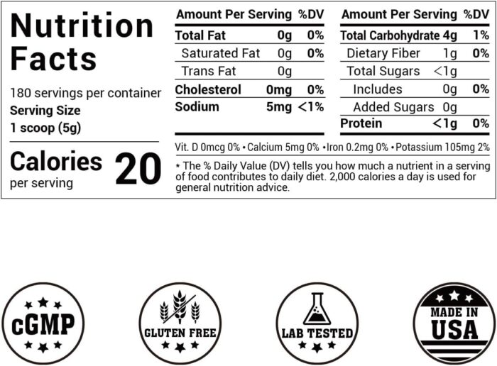 Original Beet Root Powder | Non-GMO Beetroot Superfood | Vegan & Gluten Free | Natural Nitric Oxide Supplement | Supports Pre Workout Energy | 32oz - Image 3