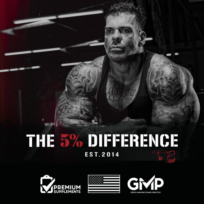 5% Nutrition Rich Piana Test | Natural Testosterone Booster for Men | Muscle Builder, Male Vitality, Energy & Stamina | Tongkat Ali (Longjack), Shilajit, Fenugreek, DIM, Boron | 120 Capsules - Image 7