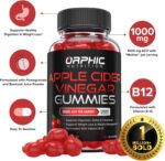 Apple Cider Vinegar Gummies - 1000mg - Formulated to Support Normal Energy Levels & Gut Health - Supports Digestion, Detox & Cleansing - ACV Gummies W/VIT B12, Beetroot (60 Count) - Image 3
