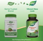 Nature's Way Burdock Root, Traditional Joint Support*, 100 Vegan Capsules (Packaging May Vary) - Image 3