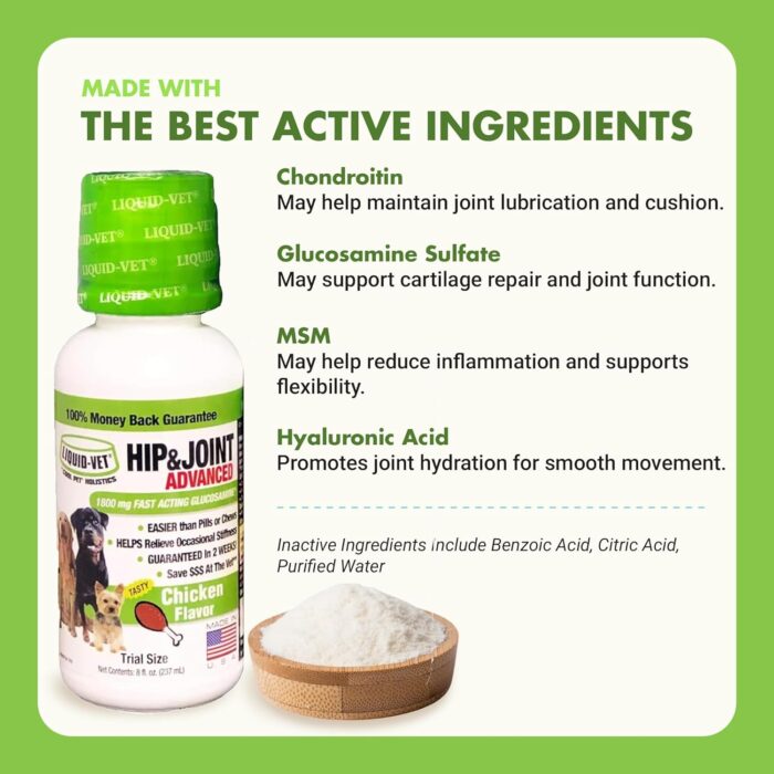 K9 Hip & Joint Advanced Formula, Chicken Flavor, 8 oz Bogo Trial Pack - Image 5