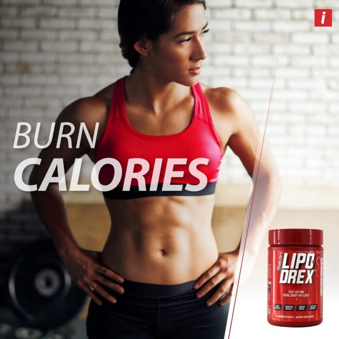 iSatori Lipo-Drex Fat Loss Thermogenic Formula - Focus Blend - Fast Acting Total Body Fat Burner Weight Loss Muscle Maintenance and Appetite Suppressant for Men and Women - 60 Capsules - Image 4